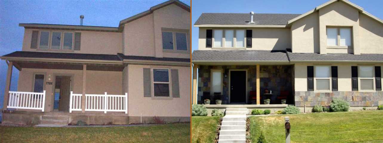 Eagle Mountain Home Renovation Before After